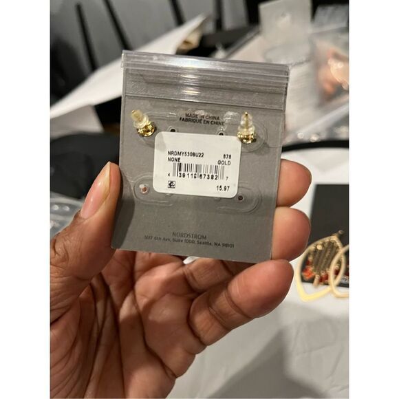 Nordstrom 3 pair of earrings bundle - Picture 6 of 6